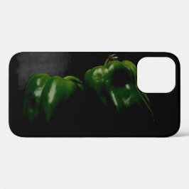 Twee groene paprika iphcna Case-Mate iPhone case