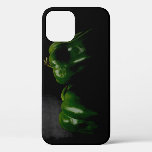 Twee groene paprika iphcna Case-Mate iPhone case (Achterkant)