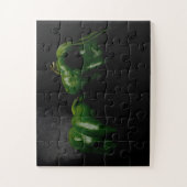 Twee Groene Peppers 11x14 30pc jpcnm Legpuzzel (Verticaal)