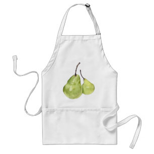 Twee groene peren Apron Standaard Schort