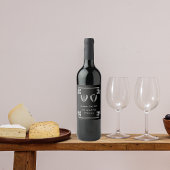 Twee Grooms Gay Tuxedo Wedding Wine Labels Wijn Etiket