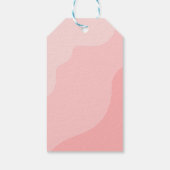 Twee Groovy 2de verjaardag Boho Daisy Favor Cadeaulabel (Achterkant)