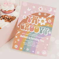 Twee Groovy 2de verjaardag van de Vredesfeest Rain