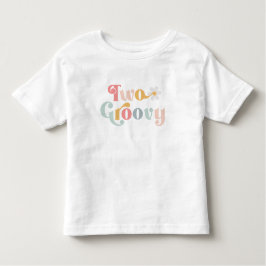 Twee Groovy 2e Verjaardag Kinder Shirts