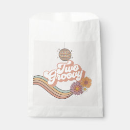 Twee Groovy 2e verjaardagsfeestje Bedankzakje