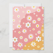 Twee Groovy 5e Verjaardag Regenboog Vrede Liefde P Kaart (Achterkant)