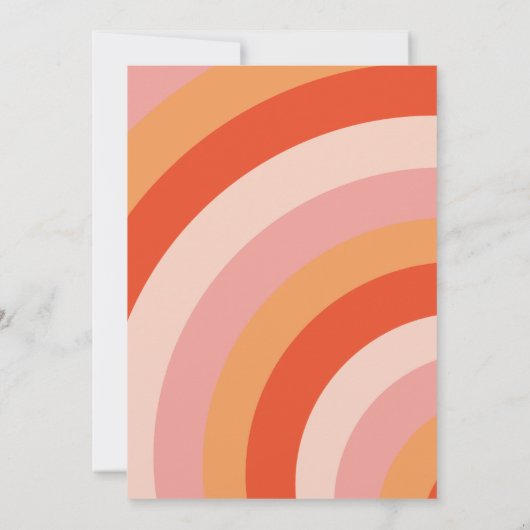 Twee Groovy Birthday Kaart (Achterkant)