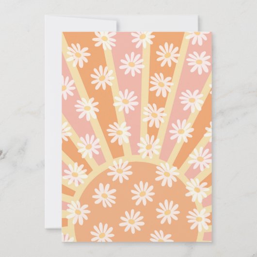 Twee Groovy Birthday Kaart (Achterkant)