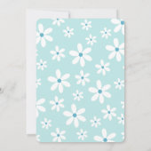 Twee Groovy Boho Arch 2e Verjaardag uitnodiging (Achterkant)