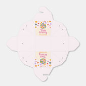 Twee Groovy Disco Ball 2e verjaardagsfeestje Bedankdoosjes (Uitgevouwen)