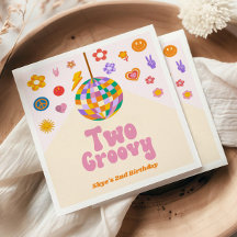 Twee Groovy Disco Ball 2e verjaardagsfeestje