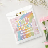 Twee Groovy Favor Bags | Groovy Birthday Bedankzakje (Gezegeld)