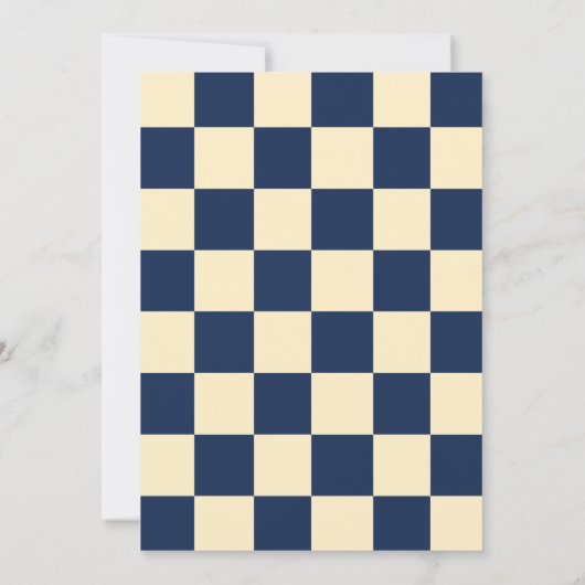 Twee groovy jongen 2e verjaardag Retro golvende cu Kaart (Achterkant)