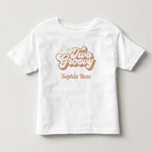 Twee groovy meisjes retro 70s verjaardag meisje sh kinder shirts