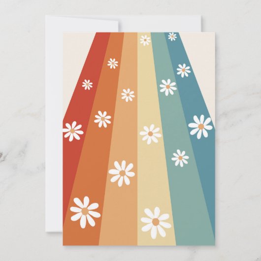 Twee Groovy Retro Kaart (Achterkant)