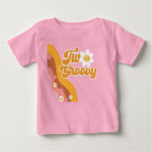 Twee groovy retro vintage tweede verjaardag (Voorkant)