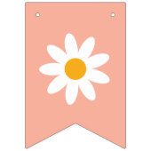 Twee Groovy Second Birthday Photo Banner (Tweede vlag)