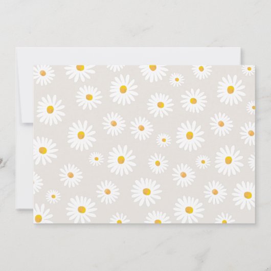 Twee Groovy tweede verjaardag tweede Retro Boho Da Kaart (Achterkant)