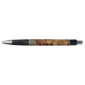 Twee grote bruine Highland Koeien, Pen (Voorkant)