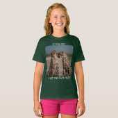 Twee grote katten t-shirt (Voorkant volledig)