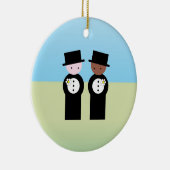 Twee grotten één kaukasiër keramisch ornament (Rechts)