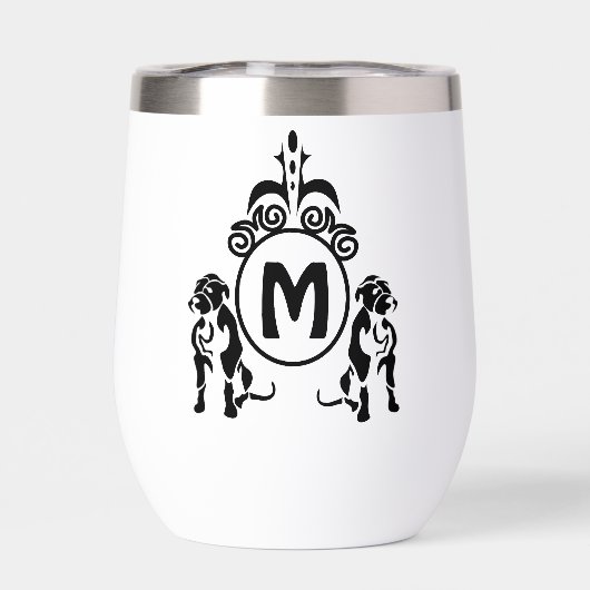 Twee Guard Dog Monogram (Achterkant)