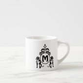 Twee Guard Dog Monogram Espresso Kop (Rechts)