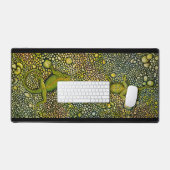 Twee hagedissen begroeten elkaar bureaumat (Keyboard & Muis)