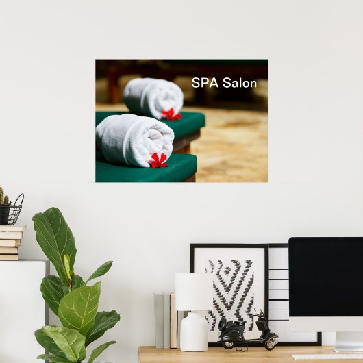 Twee handdoeken poster (Thuiskantoor)