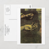 Twee handen (F66) Van Gogh Fine Art Briefkaart (Voorkant / Achterkant)