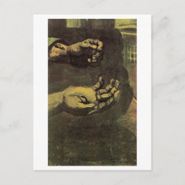 Twee handen (F66) Van Gogh Fine Art Briefkaart