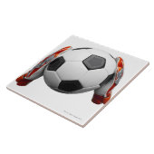 Twee handschoenen met een football tegeltje (Zijkant)