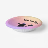 Twee Happy Dancing Zwarte Beren Party Petten Paste Papieren Kommen (Gebogen)