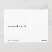 Twee Happy Golden Retriever Honden buiten Briefkaart (Achterkant)