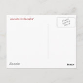 Twee Happy Jumping Frog Buddies Briefkaart (Achterkant)