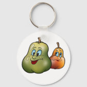 Twee Happy Pears Sleutelhanger (Achterkant)