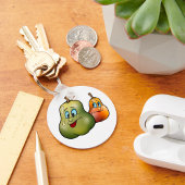Twee Happy Pears Sleutelhanger