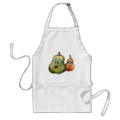 Twee Happy Pears Standaard Schort (Voorkant)