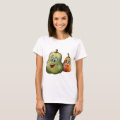 Twee Happy Pears T-shirt (Voorkant volledig)