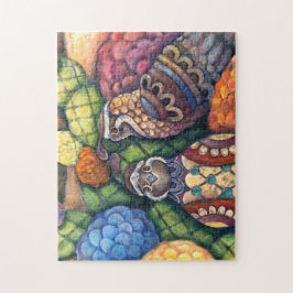 Twee Happy Quail Legpuzzel