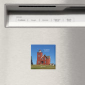 Twee Harbors Lighthouse magnet (Insitu (Vaatwasser))