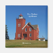 Twee Harbors Lighthouse magnet (Voorkant)