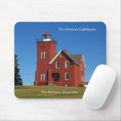 Twee Harbors Lighthouse mousepad Muismat (Met muis)
