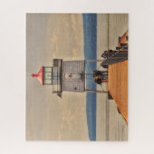 Twee Harbors Minnesota Lighthouse op Lake Superior Legpuzzel (Verticaal)
