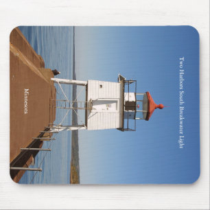 Twee Harbors South Breakwater Light mousepad Muismat