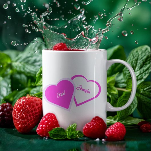 Twee harten als een combo-Mok Mok