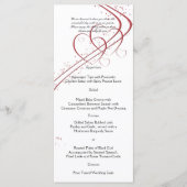 Twee harten als één menu (Voorkant)