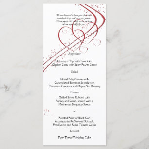 Twee harten als één menu