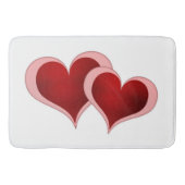 Twee harten badmat (Voorkant)