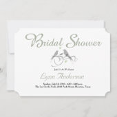 Twee harten - Bridal Shower Uitnodiging (Voorkant)